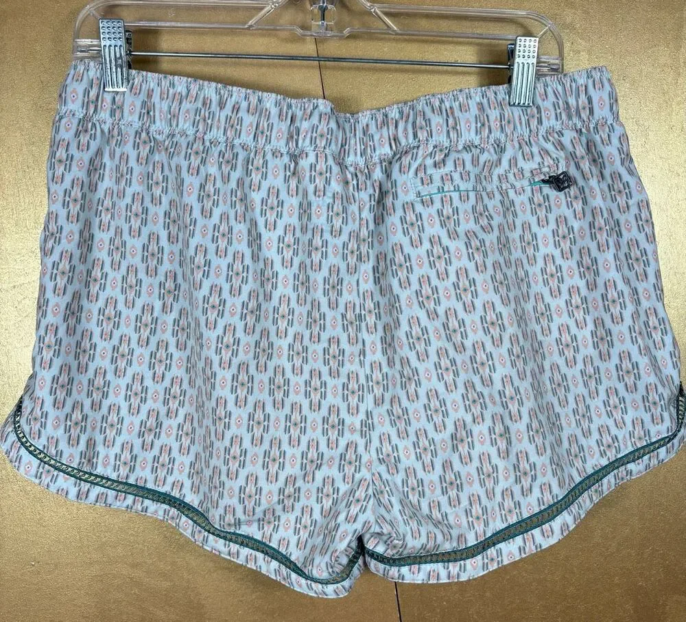 Prana Shorts Women’s Mariya Aqua Wave Puebla size L
